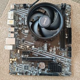 A520M-A PROマザーボード Ryzen5 5500付き