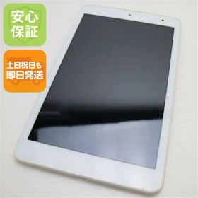 【中古】 超美品 KYT32 Qua tab QZ8 オフホワイト タブレット 本体 白ロム 中古 土日祝発送OK