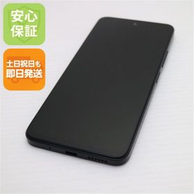 アンドロイド(ANDROID)の新品同様 Redmi 12 5G XIG03 ミッドナイトブラック M666(スマートフォン本体)
