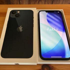 美品 Apple iPhone 13 ミッドナイト 128GB 本体