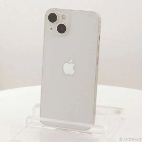 ソフマップ 〔中古品〕 iPhone13 128GB スターライト MLND3J／A SIMフリー【258】