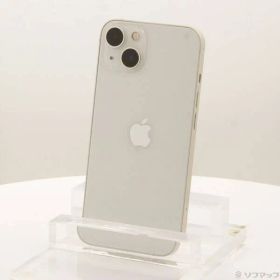 ソフマップ 〔中古品〕 iPhone13 128GB スターライト MLND3J／A SIMフリー【198】