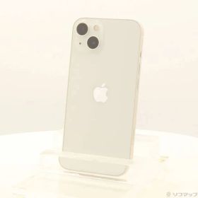 ソフマップ 〔中古品〕 iPhone13 128GB スターライト MLND3J／A SIMフリー【295】