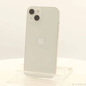 ソフマップ 〔中古品〕 iPhone13 128GB スターライト MLND3J／A SIMフリー【269】