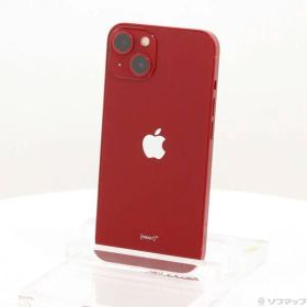 ソフマップ 〔中古品〕 iPhone13 128GB プロダクトレッド MLNF3J／A SIMフリー【368】