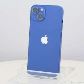 ソフマップ 〔中古品〕 iPhone13 128GB ブルー MLNG3J／A SIMフリー【269】