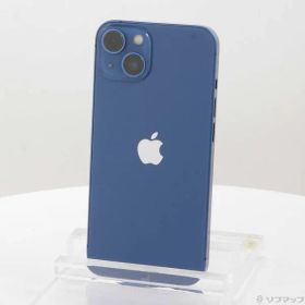 ソフマップ 〔中古品〕 iPhone13 128GB ブルー MLNG3J／A SIMフリー【262】