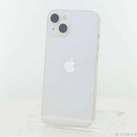 ソフマップ 〔中古品〕 iPhone13 256GB スターライト MLNJ3J／A SIMフリー【377】
