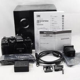 ★美品★ 即決 格安 売切 OM SYSTEM オリンパス OLYMPUS OM-1 ボディ ブラック ミラーレス一眼カメラ ストロボ付！！（R8-219）