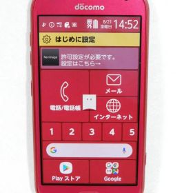 FCNT らくらくスマートフォン me F-01L ピンク ドコモ