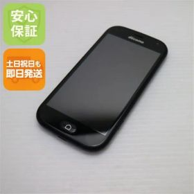 美品 F-01L らくらくスマートフォン me ブラック スマホ 本体 白ロム 土日祝発送OK 08000