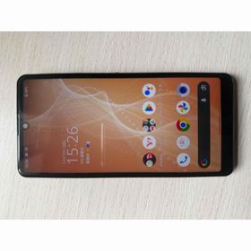 シャープ(SHARP)のAQUOS sense4 basic SIMフリー ブラック A(スマートフォン本体)