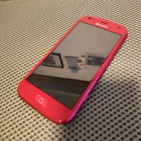 docomo F-01L 赤
