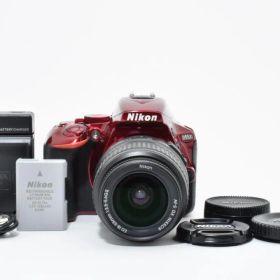 Nikon ニコン D5500 レンズセット レッド デジタル一眼カメラ