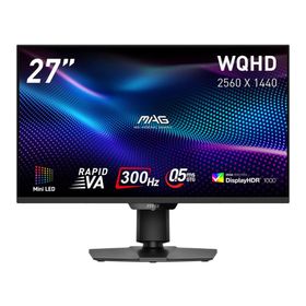 【お取り寄せ】MSI (MAG-274QPF-X30MV) 27インチ 300Hz WQHDモニター (量子ドット /2560 x 1440 (300Hz) /HDMI2.1 /Displayport1.4a)