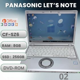 【爆速SSD 】Panasonic Let's note CF-SZ6