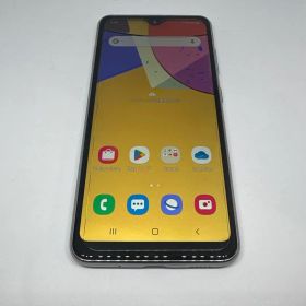 美品 UQ mobile Galaxy A21 サムスン SCV49