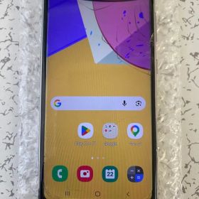 Galaxy A21 SC-42A 64GB ホワイトSIMフリー 画面割れ