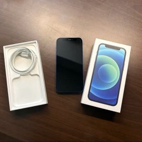 iPhone 12 mini ブルー 本体とケーブル