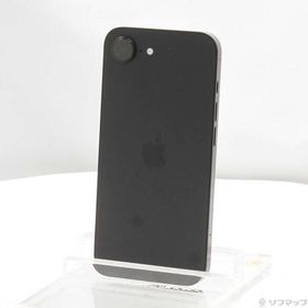 〔中古〕Apple(アップル) iPhone16e 512GB ブラック MD1X4J／A SIMフリー〔269-ud〕