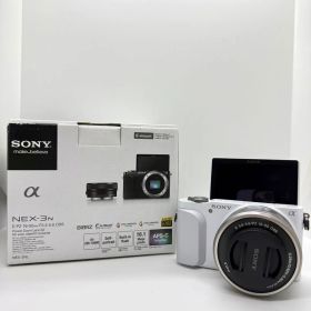 【極美品】SONY α NEX-3N ミラーレス一眼カメラ ホワイト