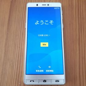 シンプルスマホ5 ソフトバンク A001SH SIMロック解除済