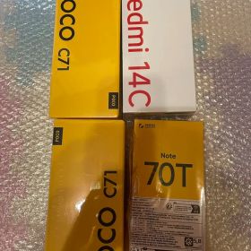 POCO C71、Redmi 14C、Note 70T セット