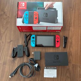 ニンテンドースイッチ(Nintendo Switch)のNintendo Switch JOY-CON(L) ネオンブルー/(R) ネオ(家庭用ゲーム機本体)