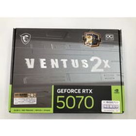 中古 MSI GeForce RTX 5070 12G VENTUS 2X OC 4680003294 状態： Aランク