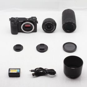 ソニー(SONY)のSONY ソニー α6000 ダブルズーム ブラック ILCE-6000Y B (デジタル一眼)