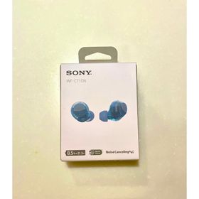 ソニー(SONY)のSONY 完全ワイヤレスイヤホン WF-C710N/L グラスブルー(ヘッドフォン/イヤフォン)
