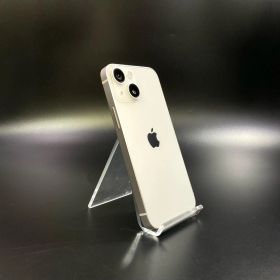 【全額返金保証】【最速発送】 iPhone 13 mini 128GB スターライト au SIMフリー 白ロム 美品 動作確認済 81%