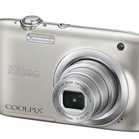 Nikon コンパクトデジタルカメラ COOLPIX A100 2005万画素 (シルバー) [A100SL]（外箱欠品） カメラ