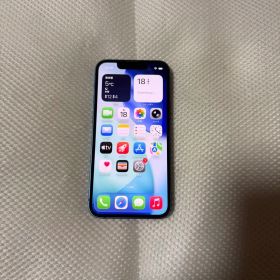 美品 SIMフリー iPhone13mini 256GB ブルー 82%