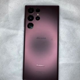 Galaxy S22 Ultra docomo バーガンディ