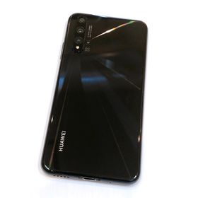 ファーウェイ(HUAWEI)の【3493】ファーウェイ nova 5T YAL-L21 ブラック 128GB(スマートフォン本体)