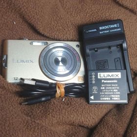 パナソニック★動作品 DMC-FX60 ゴールド★LUMIX デジカメ 送料無料