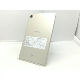 【中古】Lenovo docomo 【SIMロックあり】 dtab Compact d-42A ゴールド 【Snapdragon 665/4GB/64GB】【川崎】保証期間1ヶ月【ランクC】