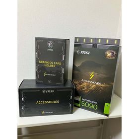 【新品•未使用】MSI RTX 5090 32G LIGHTNING Z(PCパーツ)