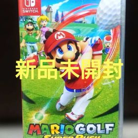 【新品未開封】マリオゴルフ スーパーラッシュ switch