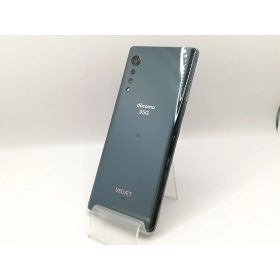 【中古】LG電子 docomo 【SIMロック解除済み】 LG VELVET（LG Dual Screenなし） オーロラ グレー 6GB 128GB L-52A【戸塚】保証期間1ヶ月【ランクC】