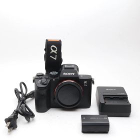 【シャッター回数：22500回】SONY α7 III ボディ ILCE-7M3 ミラーレスカメラ 〔SONY E マウント〕