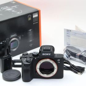 A+ (美品) SONY ソニー α7 III 3 ILCE-7M3 ボディ フルサイズ ショット数4246回 初期不良返品無料 3-106