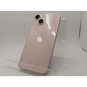 【中古】Apple 国内版 【SIMフリー】 iPhone 13 mini 128GB ピンク MLJF3J/A【川崎駅前】保証期間１ヶ月【ランクC】