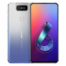 ASUS Zenfone6(2019) Dual-SIM ZS630KL-SL256S8 【8GB 256GB Silver 国内版 SIMフリー】 ASUS 当社3ヶ月間保証 中古 イオシス