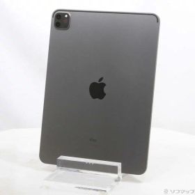 【中古】Apple(アップル) iPad Pro 11インチ 第3世代 128GB スペースグレイ MHQR3J／A Wi-Fi 【305-ud】