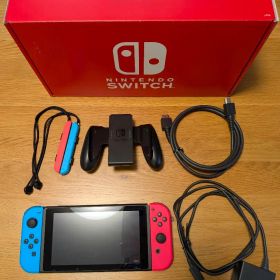 NintendoSwitch 本体 バッテリー強化版 microSD128GB付