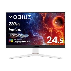 ベンキュージャパン BenQ MOBIUZ EX251 ゲーミングモニター(24.5インチ/Full HD/220Hz/1ms/HDR 400/スピーカー(2.5W×2)搭載/FreeSync/輝度自動調整(B.I.+ Gen2)搭載/3年保証)t