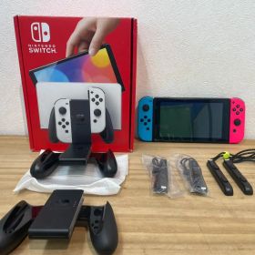 【成】Nintendo switch HAC-001 ニンテンドー スイッチ 充電器無し ジャンク 動作未確認 【5634YO】C28