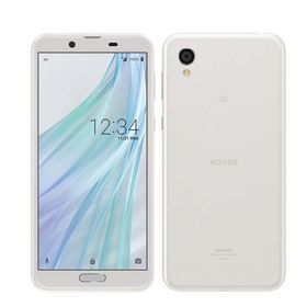 シャープ(SHARP)のSHV43 AQUOS sense2 かんたん クリアホワイト SIMフリー 本体 au スマホ シャープ 【送料無料】 shv43w7mtm(スマートフォン本体)